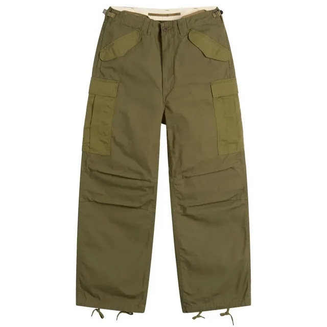 Nanamica Men's Cargo Trousers Olive Drab