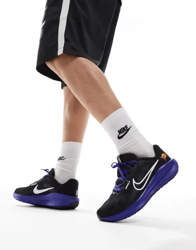 Nike Running Downshifter 13 Trainers In Black