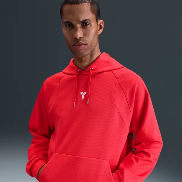 Nike Kobe Therma-FIT Pullover Hoodie - Red - Sustainable Materials