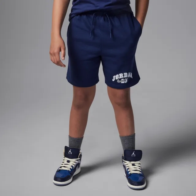 Nike Jordan Big Kids' MVP French Terry Shorts - Blue