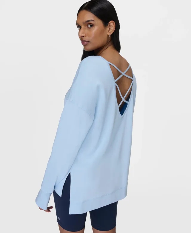 After Class Cross Back Sweatshirt