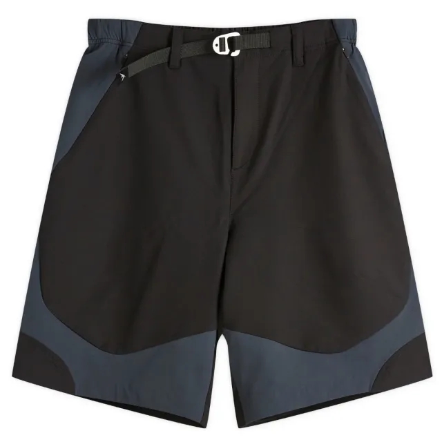 Purple Mountain Observatory Men's Terrain Shorts Black/Airforce Blue