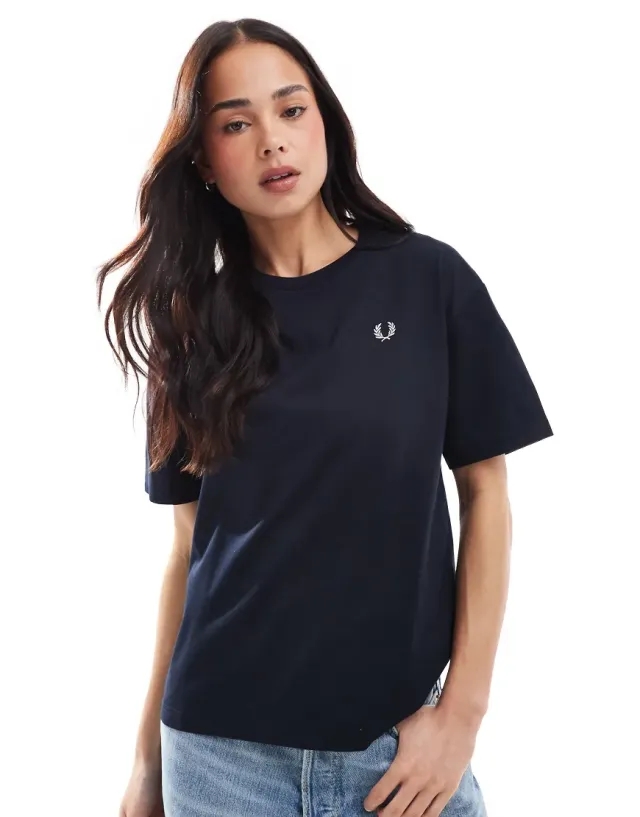 Fred Perry T-Shirt In Navy