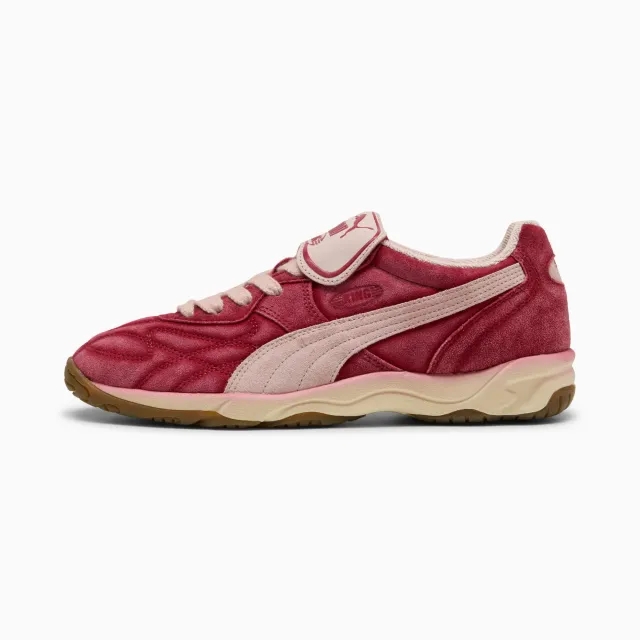 PUMA King Indoor The Neverworn V Sneakers Unisex, Dark Crimson/Rose Quartz