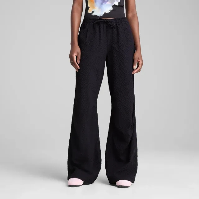 PUMA Yona Parachute Pants Women, Dark Blue, size Large