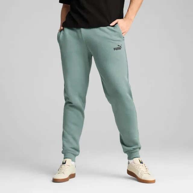 PUMA Essentials No. 1 Logo Sweatpants Men, Green Moon, size 3XL
