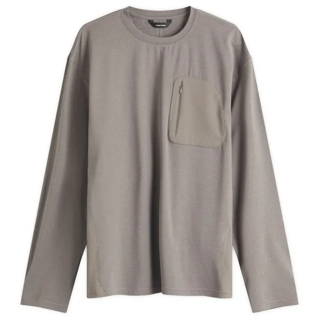 Hiking Patrol Men's Long Sleeve T-Shirt Grey