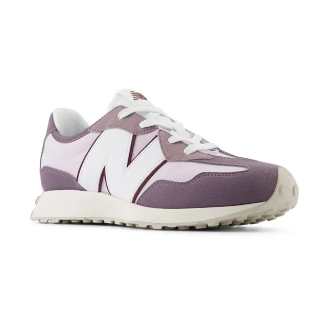 New Balance Kids' 327 in Purple/White Synthetic