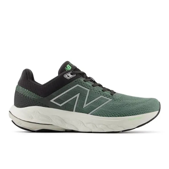 New Balance Men's Fresh Foam X 860v14 in Green/Black/Grey Synthetic