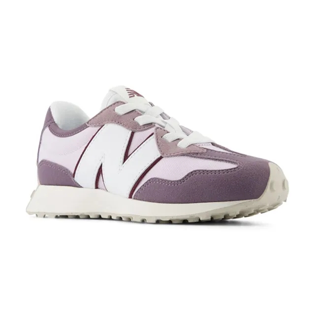 New Balance Kids' 327 in Purple/White Synthetic