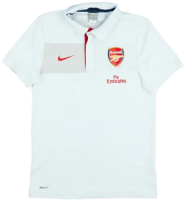 2009-10 Arsenal Nike Polo Shirt - 6/10 - (S)