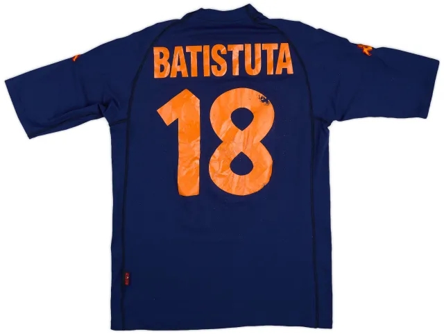 2000-01 Roma Third Shirt Batistuta #18 - 5/10 - (XL)