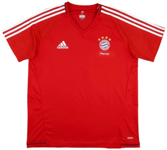2017-18 Bayern Munich Fanclub adidas Training Shirt - 9/10 - (XL)