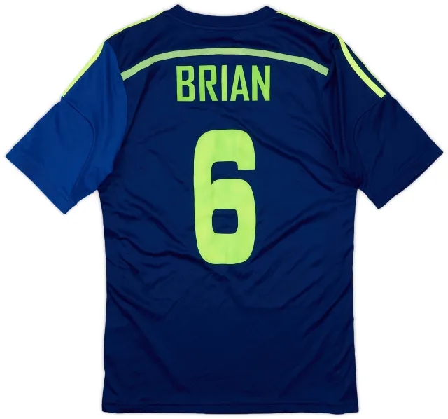2014-15 Ajax Away Shirt Brian #6 - 9/10 - (XL.Boys)