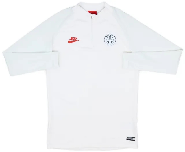 2019-20 Paris Saint-Germain Nike 1/4 Zip Drill Top - 6/10 - (M)