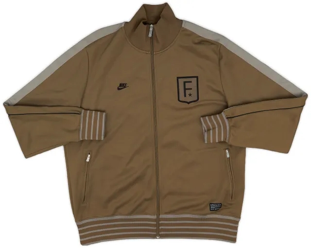 2011-12 France Nike N98 Track Jacket - 9/10 - (XL)