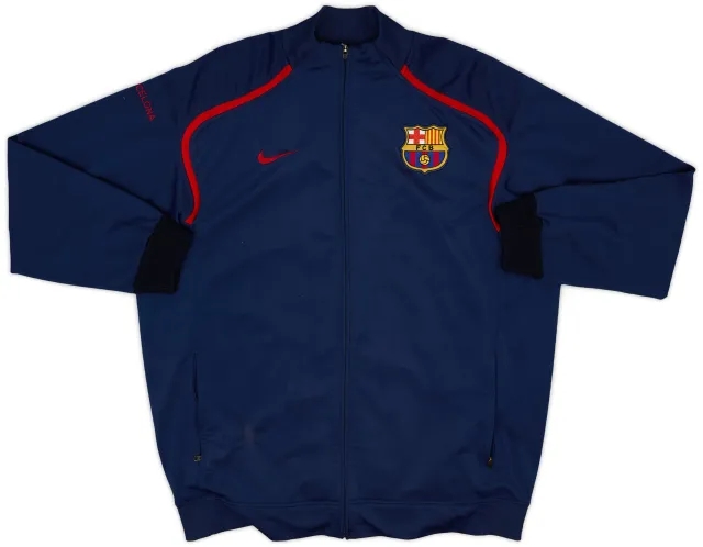 2006-07 Barcelona Nike Track Jacket - 7/10 - (XL)