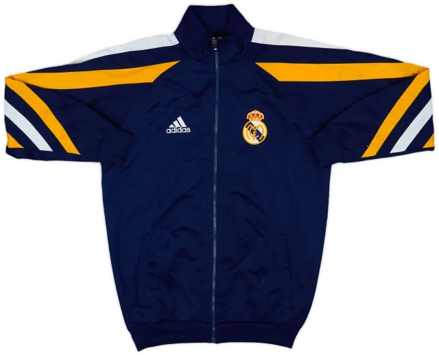 1998-99 Real Madrid adidas Track Jacket - 8/10 - (XL.Boys)