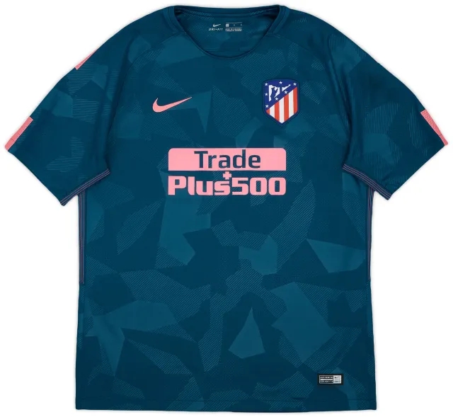 2017-18 Atletico Madrid Third Shirt - 8/10 - (L)