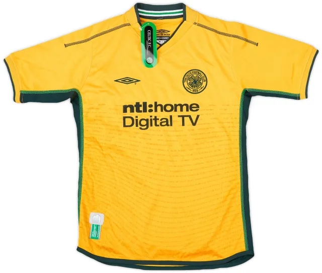 2002-03 Celtic Away Shirt (S.Boys)
