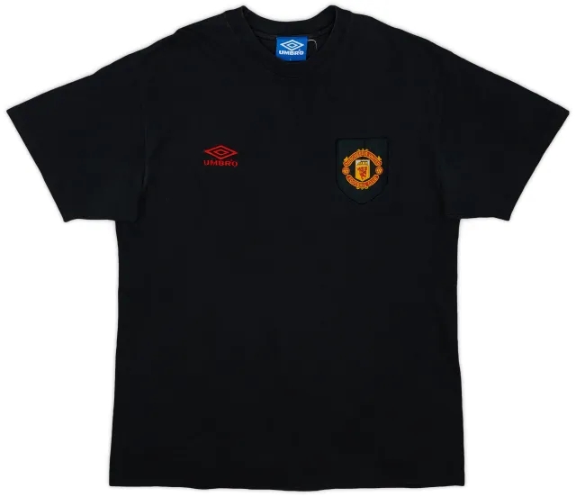 1996-98 Manchester United Umbro Cotton Tee - 7/10 - (L)