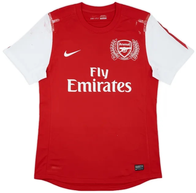 2011-12 Arsenal Player Issue Home Shirt - 5/10 - (L)