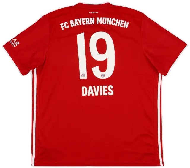 2020-21 Bayern Munich Home Shirt Davies #19 - 4/10 - (XXL)