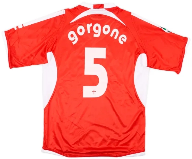 2006-07 Triestina Match Issue Home Shirt Gorgone #5