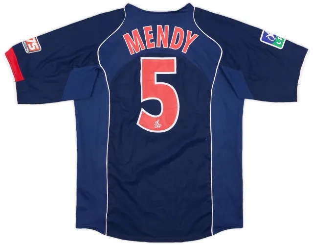 2004-05 Paris Saint-Germain Home Shirt Mendy #5 - 5/10 - (L)