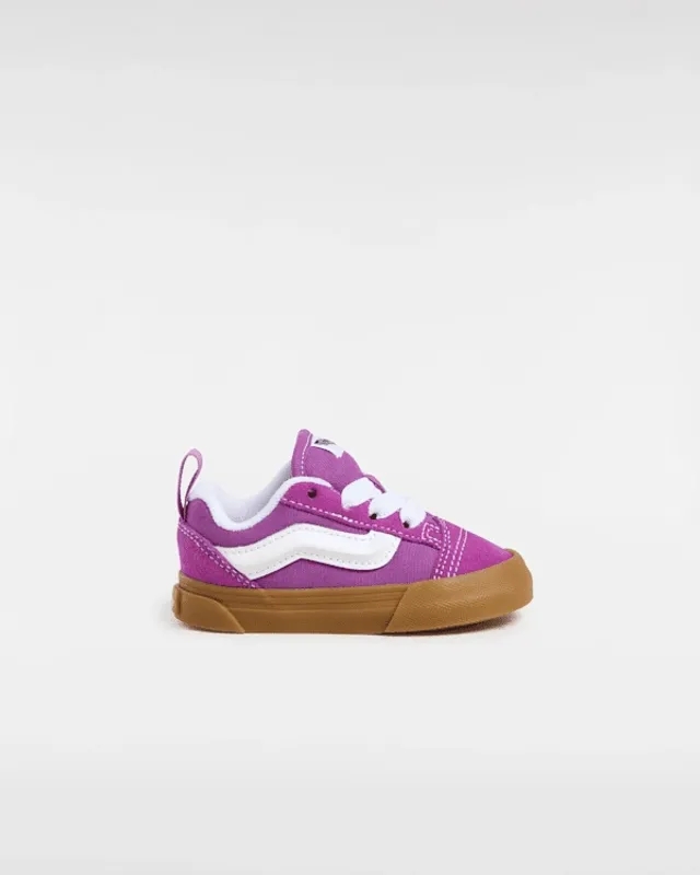 Vans - Toddler Knu Skool Shoes (4-8 Years), Purple