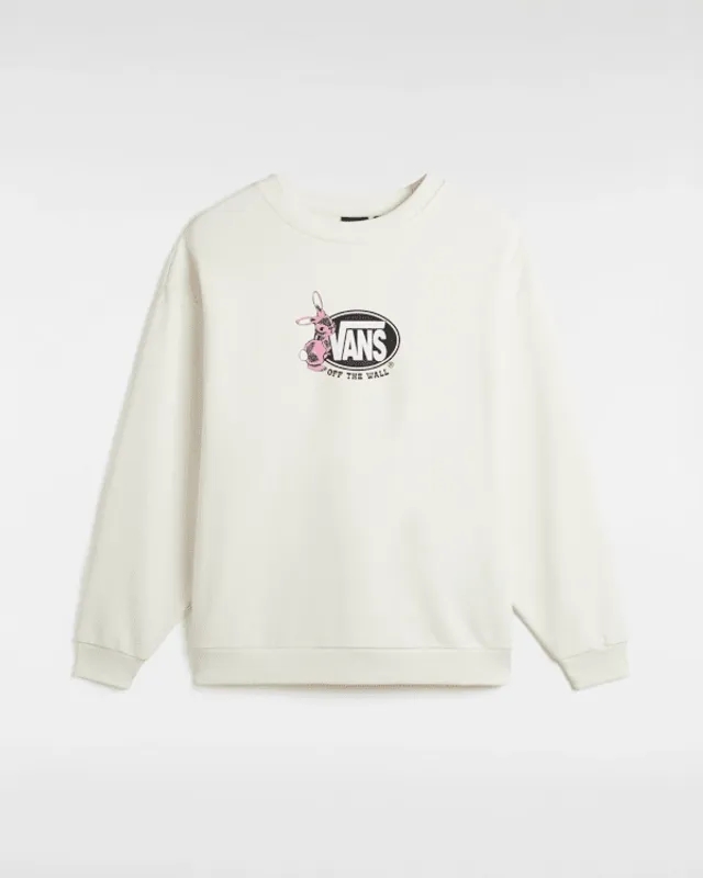 Vans - Follow Crew Sweatshirt, Woman, White