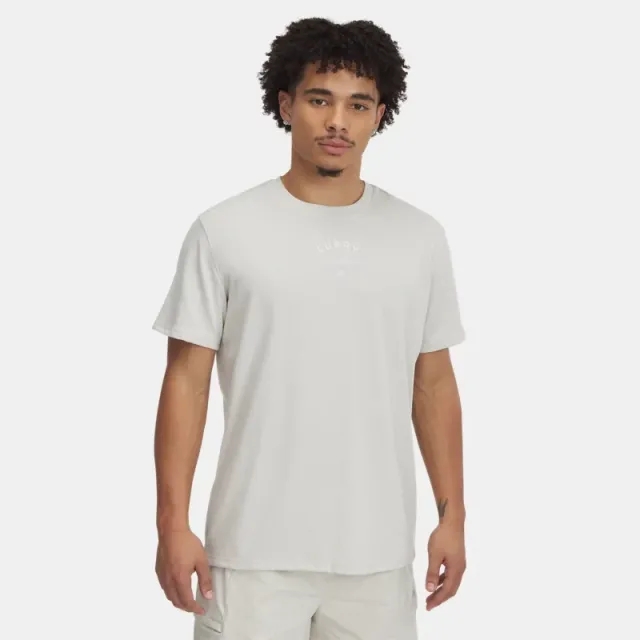 Curry Heavyweight Verbiage Men's T-Shirt Summit White / White L