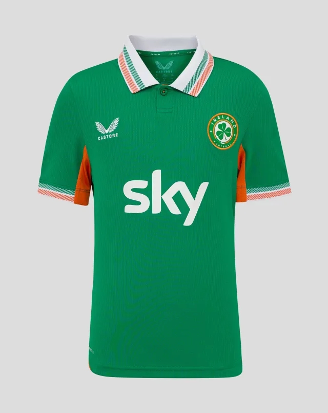 Castore Ireland Women's Home Short Sleeve Shirt 25/26 - Men's Fit