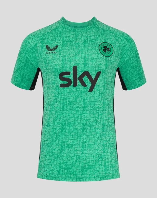 Castore Ireland Men's Training Short Sleeve Tee 25/26 - Caviar