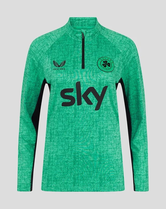 Castore Ireland Women's Training Midlayer Top 25/26 - Mint Leaf