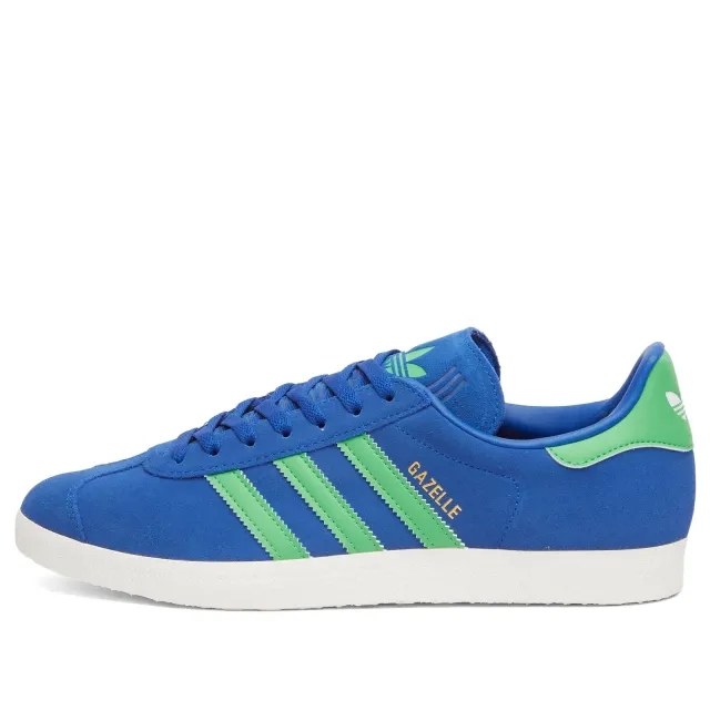 Adidas Men's Gazelle Sneaker Team Royal Blue/Green/White