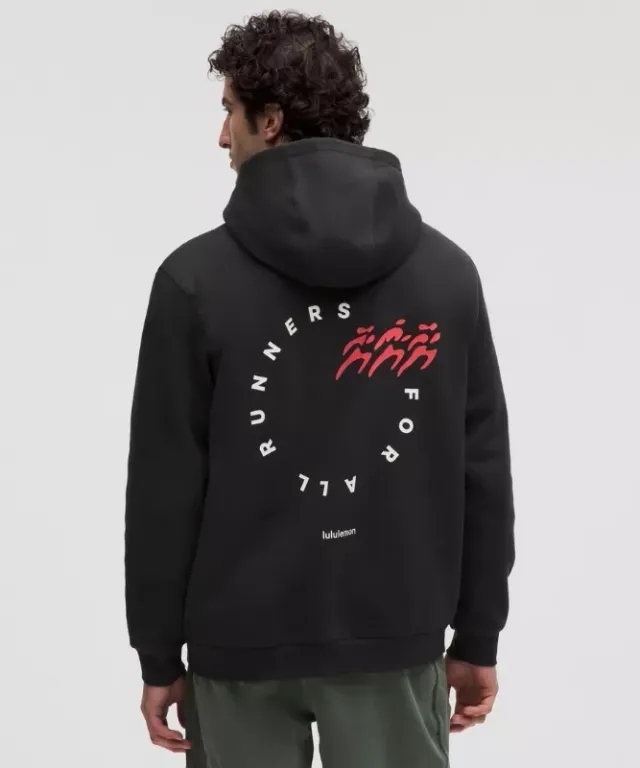 lululemon – Men's Steady State Pullover Hoodie Graphic – Color Black – Size L