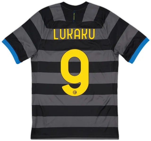 2020-21 Inter Milan Third Shirt Lukaku #9 - 10/10 - (S)