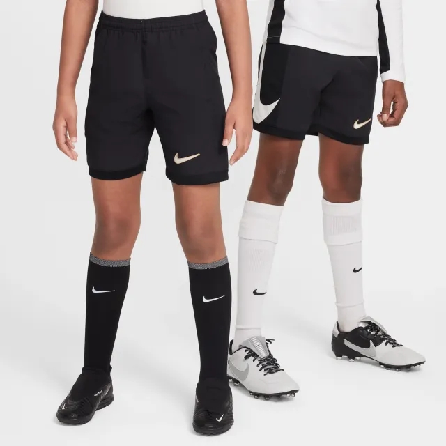 Nike Academy Older Kids' Dri-FIT Football Shorts - Black - Sustainable Materials