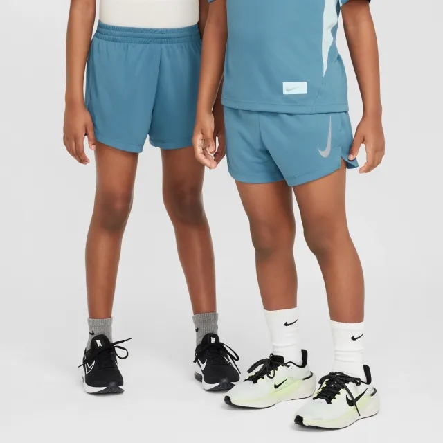 Nike Multi Older Kids' (Boys') Dri-FIT Split Shorts - Blue - Sustainable Materials