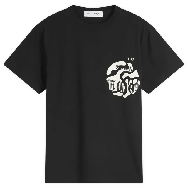 TOGA Print T-Shirt 1 Black