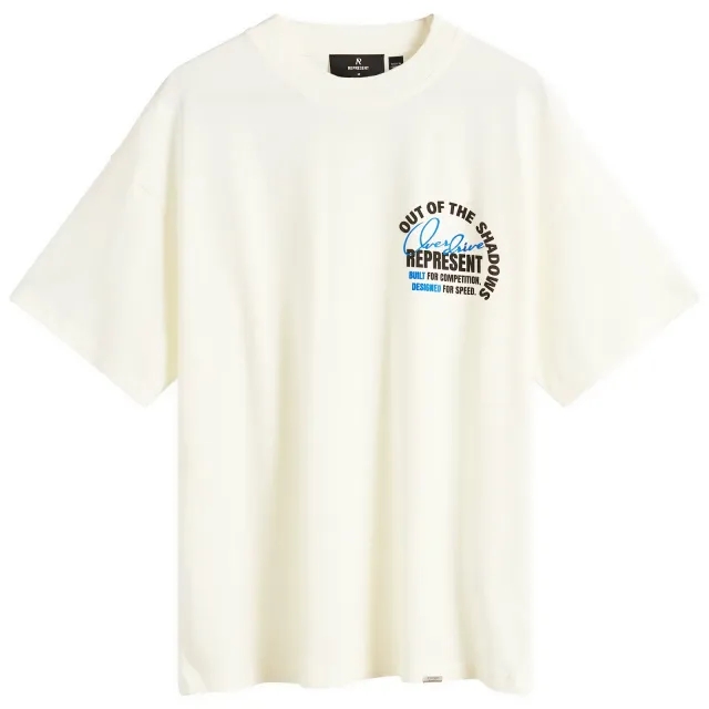Represent Men's Out Of The Shadows T-Shirt Flat White