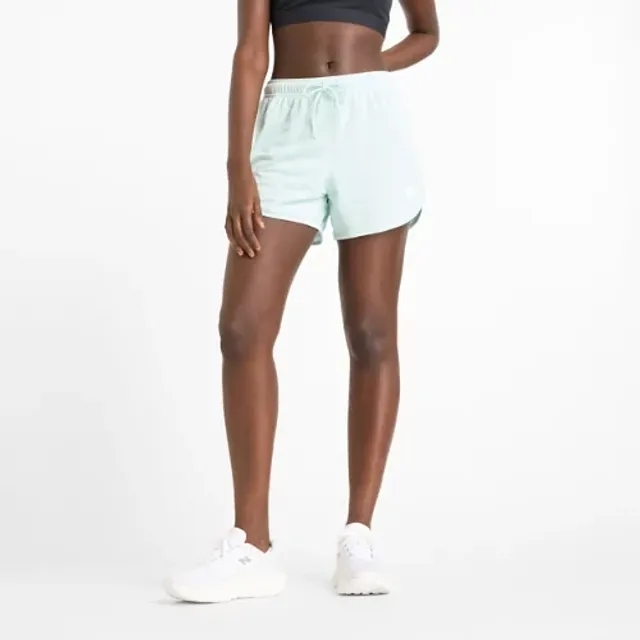New Balance Women's Athletics Mesh Short in Green
