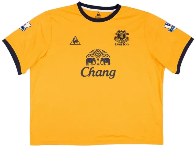 2011-12 Everton Away Shirt Baines #3 - 8/10 - (3XL)