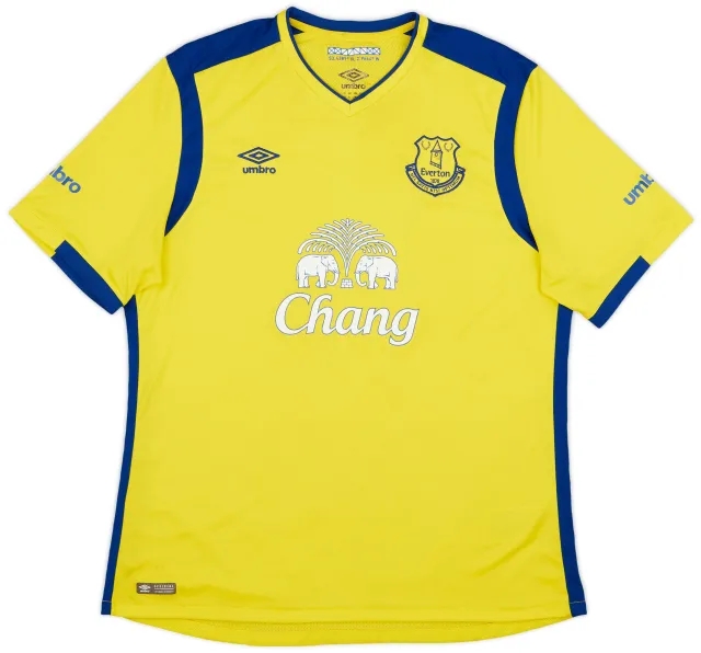 2016-17 Everton Third Shirt Baines #3 - 6/10 - (XXL)