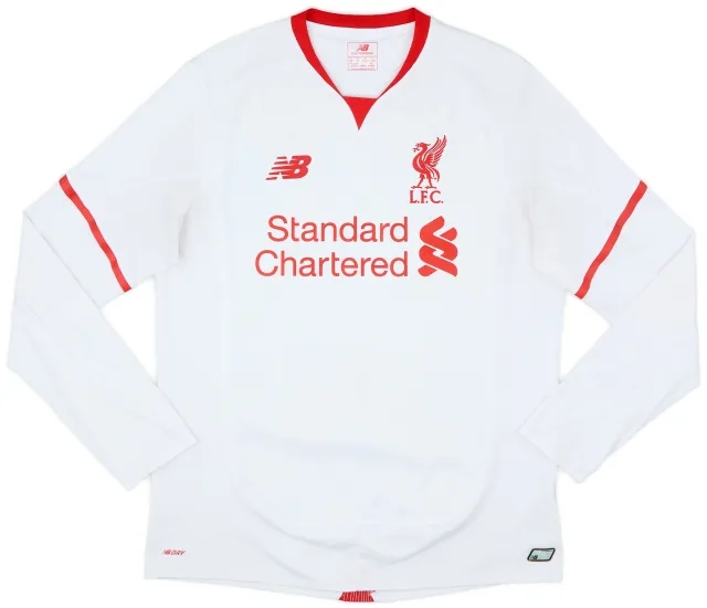 2015-16 Liverpool Away L/S Shirt Firmino #11 - 7/10 - (M)