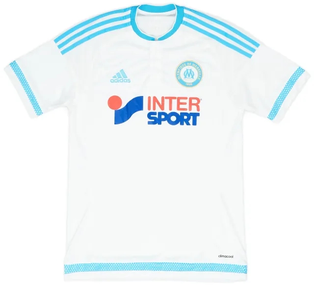 2015-16 Olympique Marseille Home Shirt - 10/10 - (S)