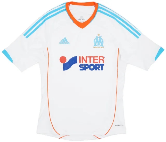 2012-13 Olympique Marseille Home Shirt Gignac #9 - 8/10 - (S)