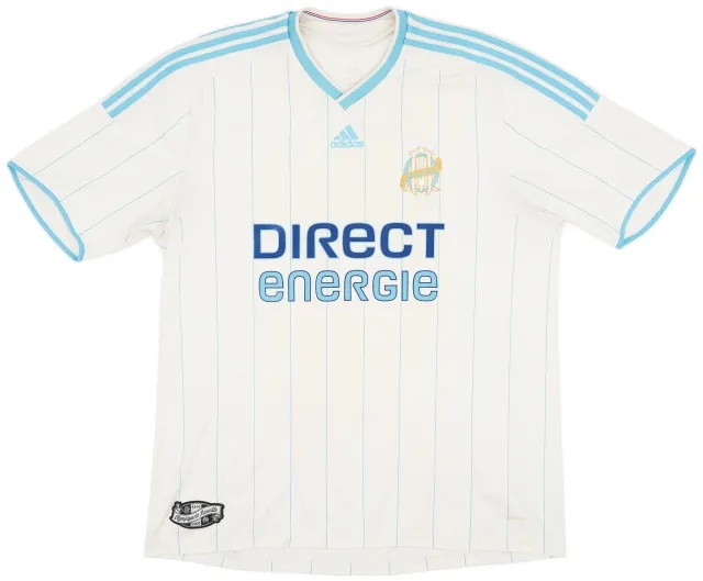 2009-10 Olympique Marseille Home Shirt Ben Arfa #10 - 7/10 - (XXL)
