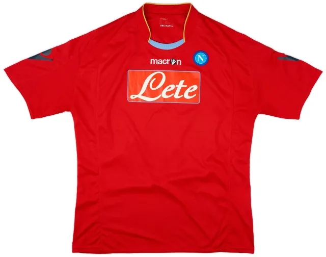 2009-10 Napoli Third Shirt Lavezzi #7 - 9/10 - (XL)